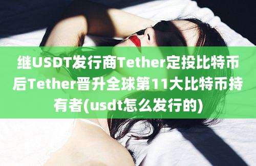 继USDT发行商Tether定投比特币后Tether晋升全球第11大比特币持有者(usdt怎么发行的)