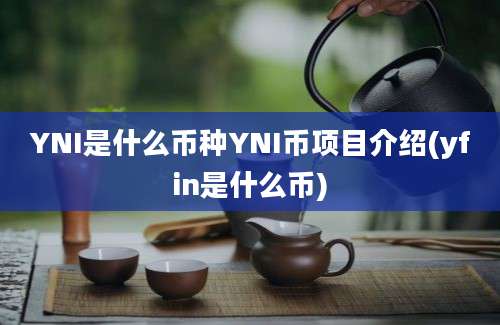 YNI是什么币种YNI币项目介绍(yfin是什么币)