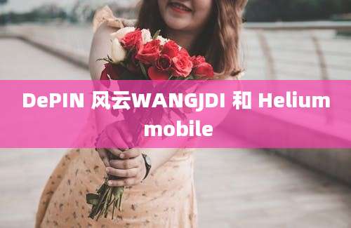 DePIN 风云WANGJDI 和 Helium mobile