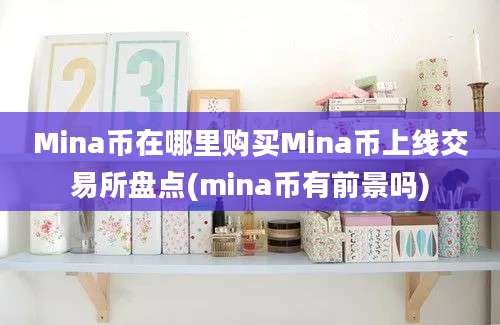 Mina币在哪里购买Mina币上线交易所盘点(mina币有前景吗)