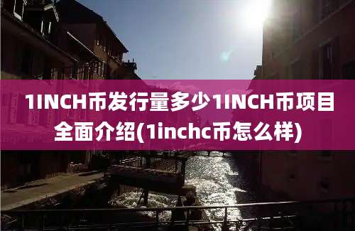 1INCH币发行量多少1INCH币项目全面介绍(1inchc币怎么样)