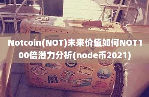 Notcoin(NOT)未来价值如何NOT100倍潜力分析(node币2021)