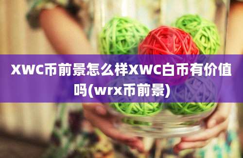 XWC币前景怎么样XWC白币有价值吗(wrx币前景)