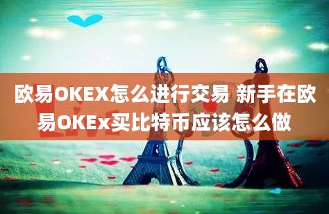 欧易OKEX怎么进行交易 新手在欧易OKEx买比特币应该怎么做