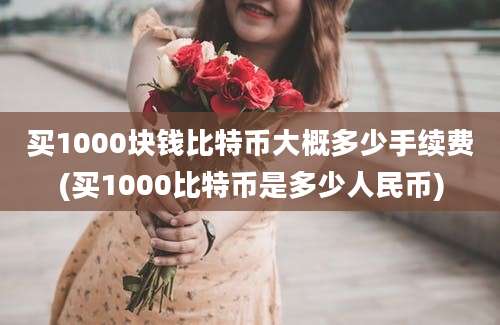 买1000块钱比特币大概多少手续费(买1000比特币是多少人民币)