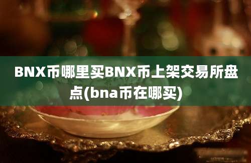 BNX币哪里买BNX币上架交易所盘点(bna币在哪买)