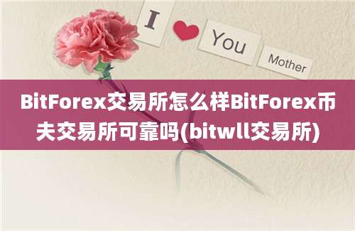 BitForex交易所怎么样BitForex币夫交易所可靠吗(bitwll交易所)