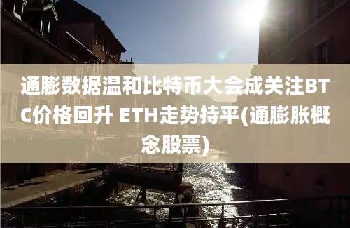 通膨数据温和比特币大会成关注BTC价格回升 ETH走势持平(通膨胀概念股票)