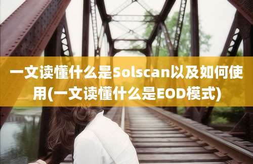 一文读懂什么是Solscan以及如何使用(一文读懂什么是EOD模式)