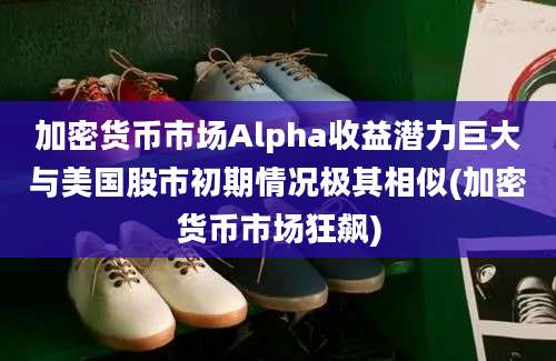 加密货币市场Alpha收益潜力巨大与美国股市初期情况极其相似(加密货币市场狂飙)