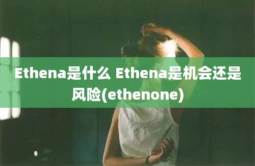 Ethena是什么 Ethena是机会还是风险(ethenone)