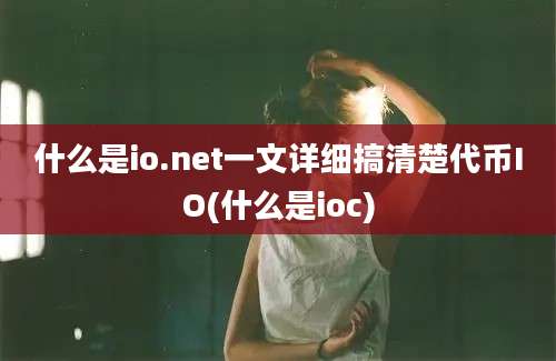 什么是io.net一文详细搞清楚代币IO(什么是ioc)