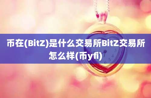 币在(BitZ)是什么交易所BitZ交易所怎么样(币yfi)