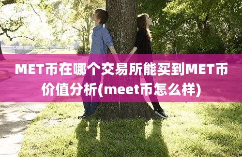 MET币在哪个交易所能买到MET币价值分析(meet币怎么样)