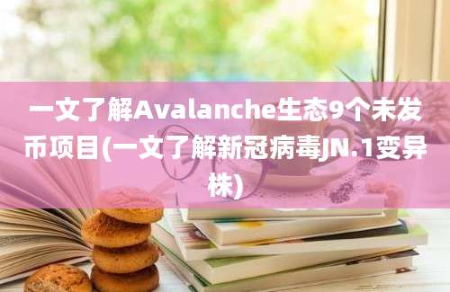 一文了解Avalanche生态9个未发币项目(一文了解新冠病毒JN.1变异株)