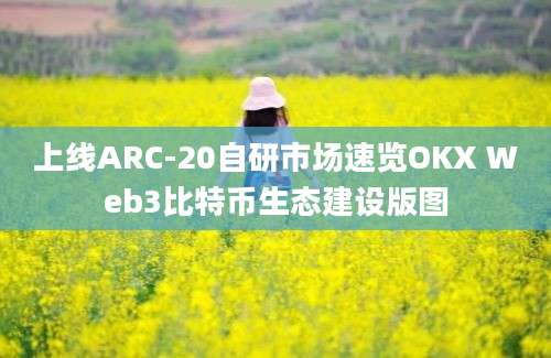 上线ARC-20自研市场速览OKX Web3比特币生态建设版图