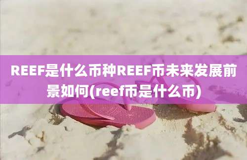 REEF是什么币种REEF币未来发展前景如何(reef币是什么币)