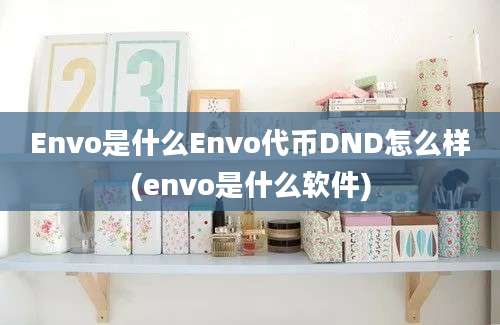 Envo是什么Envo代币DND怎么样(envo是什么软件)