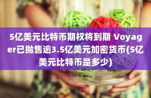 5亿美元比特币期权将到期 Voyager已抛售逾3.5亿美元加密货币(5亿美元比特币是多少)