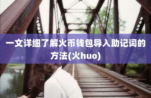 一文详细了解火币钱包导入助记词的方法(火huo)