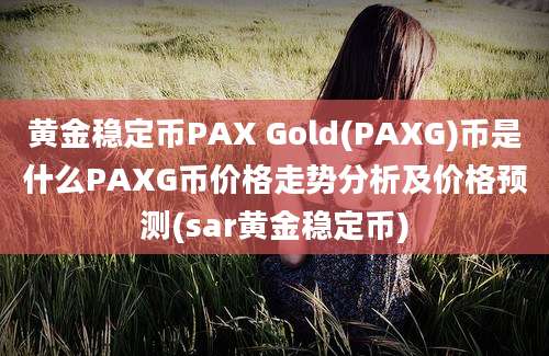 黄金稳定币PAX Gold(PAXG)币是什么PAXG币价格走势分析及价格预测(sar黄金稳定币)