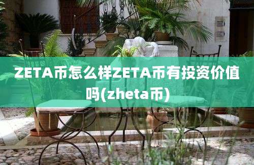 ZETA币怎么样ZETA币有投资价值吗(zheta币)