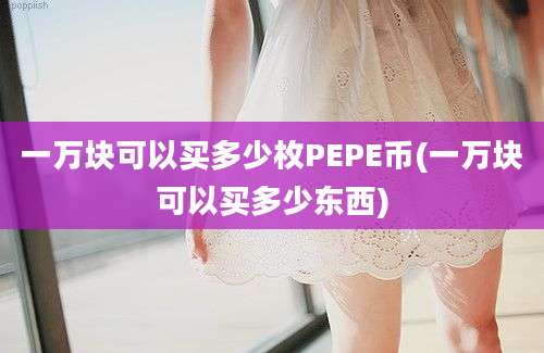 一万块可以买多少枚PEPE币(一万块可以买多少东西)