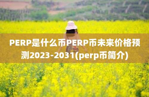 PERP是什么币PERP币未来价格预测2023-2031(perp币简介)