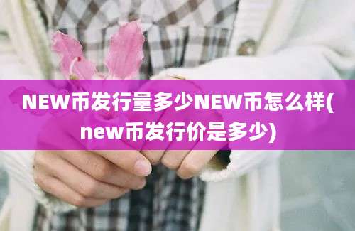 NEW币发行量多少NEW币怎么样(new币发行价是多少)