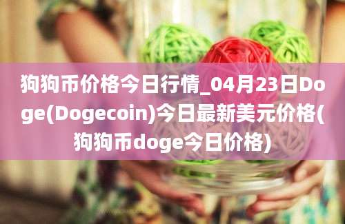 狗狗币价格今日行情_04月23日Doge(Dogecoin)今日最新美元价格(狗狗币doge今日价格)