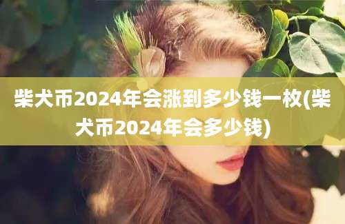 柴犬币2024年会涨到多少钱一枚(柴犬币2024年会多少钱)