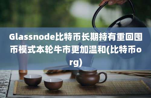 Glassnode比特币长期持有重回囤币模式本轮牛市更加温和(比特币org)