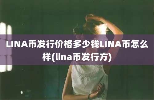 LINA币发行价格多少钱LINA币怎么样(lina币发行方)