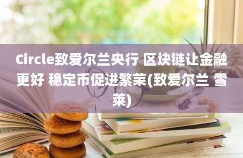 Circle致爱尔兰央行 区块链让金融更好 稳定币促进繁荣(致爱尔兰 雪莱)