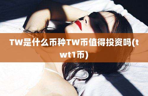 TW是什么币种TW币值得投资吗(twt1币)