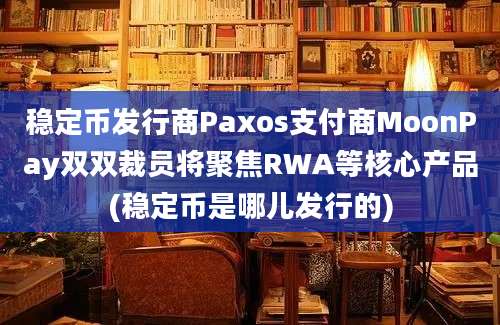 稳定币发行商Paxos支付商MoonPay双双裁员将聚焦RWA等核心产品(稳定币是哪儿发行的)