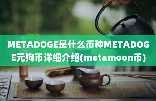 METADOGE是什么币种METADOGE元狗币详细介绍(metamoon币)