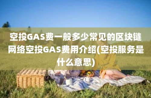 空投GAS费一般多少常见的区块链网络空投GAS费用介绍(空投服务是什么意思)