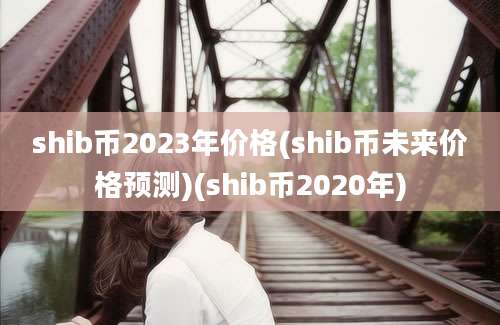 shib币2023年价格(shib币未来价格预测)(shib币2020年)