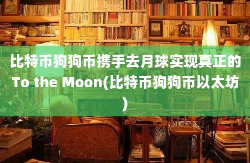 比特币狗狗币携手去月球实现真正的To the Moon(比特币狗狗币以太坊)