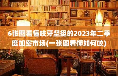 6张图看懂咬牙坚挺的2023年二季度加密市场(一张图看懂如何咬)