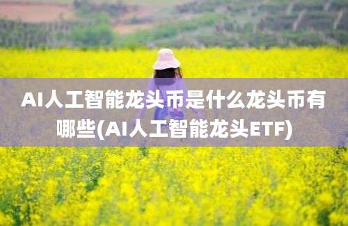 AI人工智能龙头币是什么龙头币有哪些(AI人工智能龙头ETF)