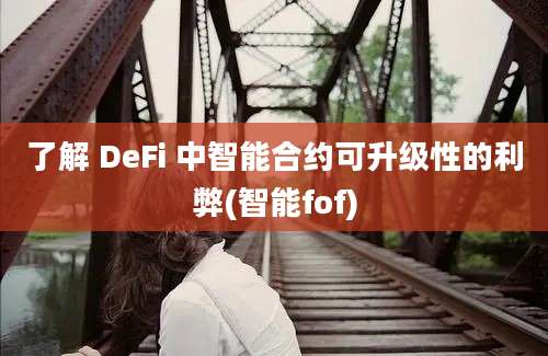 了解 DeFi 中智能合约可升级性的利弊(智能fof)