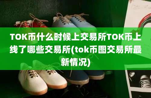 TOK币什么时候上交易所TOK币上线了哪些交易所(tok币图交易所最新情况)