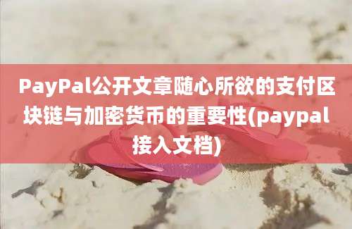 PayPal公开文章随心所欲的支付区块链与加密货币的重要性(paypal接入文档)