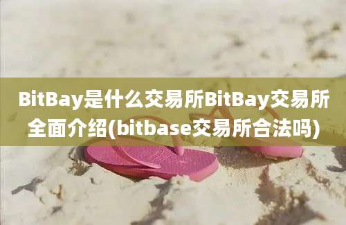 BitBay是什么交易所BitBay交易所全面介绍(bitbase交易所合法吗)