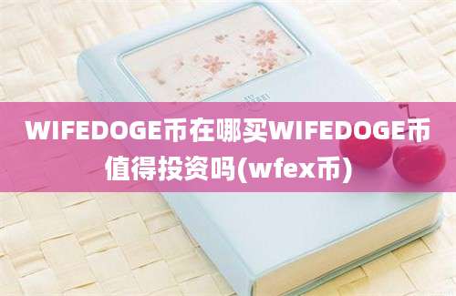 WIFEDOGE币在哪买WIFEDOGE币值得投资吗(wfex币)