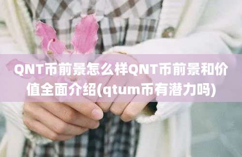 QNT币前景怎么样QNT币前景和价值全面介绍(qtum币有潜力吗)