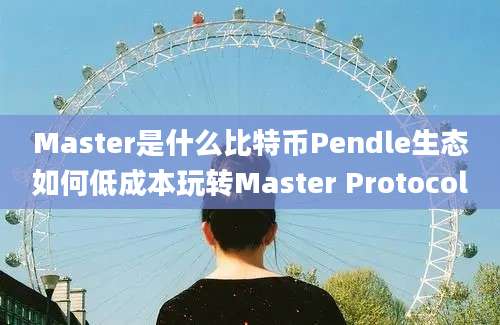 Master是什么比特币Pendle生态如何低成本玩转Master Protocol