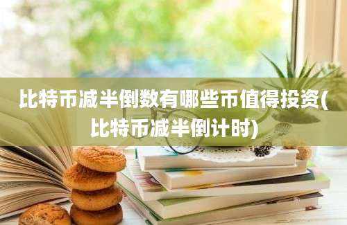 比特币减半倒数有哪些币值得投资(比特币减半倒计时)